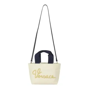 Versace Nautical Logo Kids Tote Bag