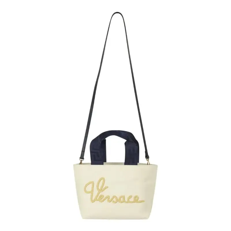 Versace Nautical Logo Kids Tote Bag
