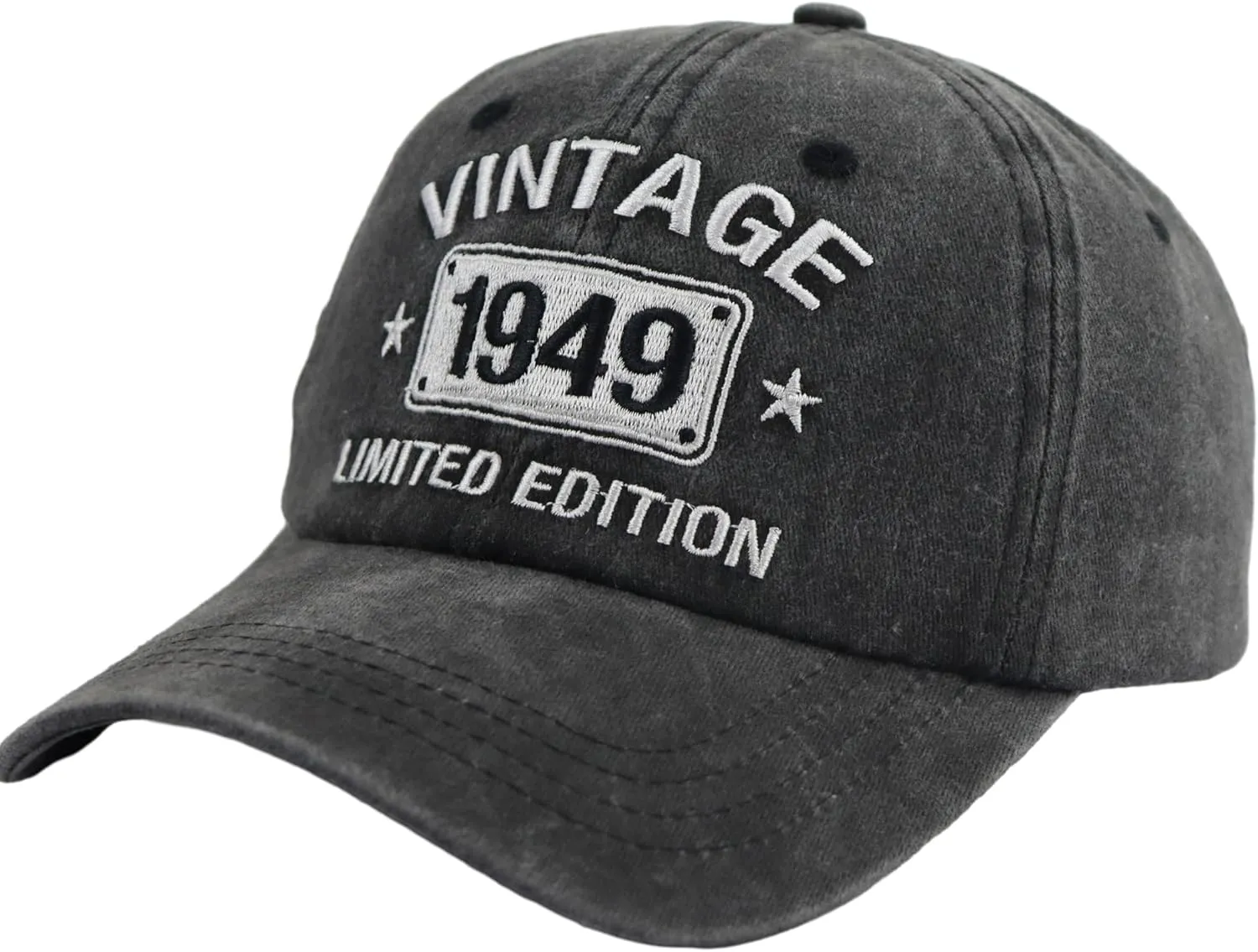 Vintage 1954 1953 1952 1951 1950 1949 1948 1947 1946 1945 Limited Edition Adjustable Embroidered Baseball Cap