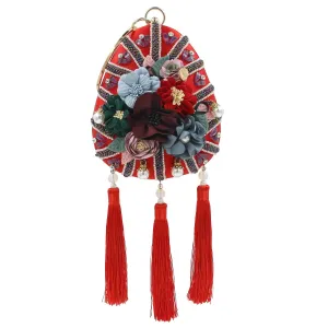 Vintage Ethnic Flower Embroidered Bag