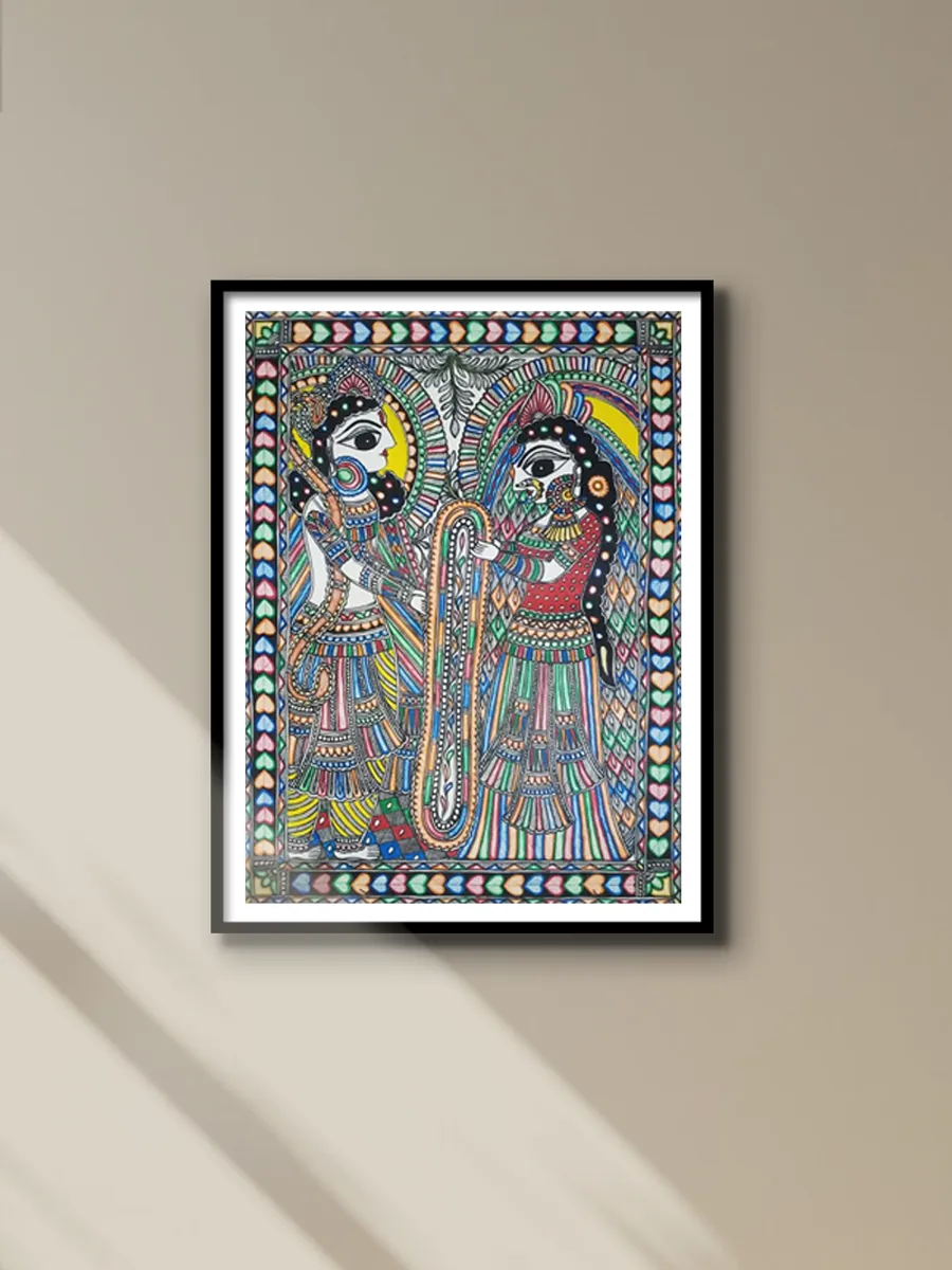Vivah Panchami Madhubani painting by Ambika Devi