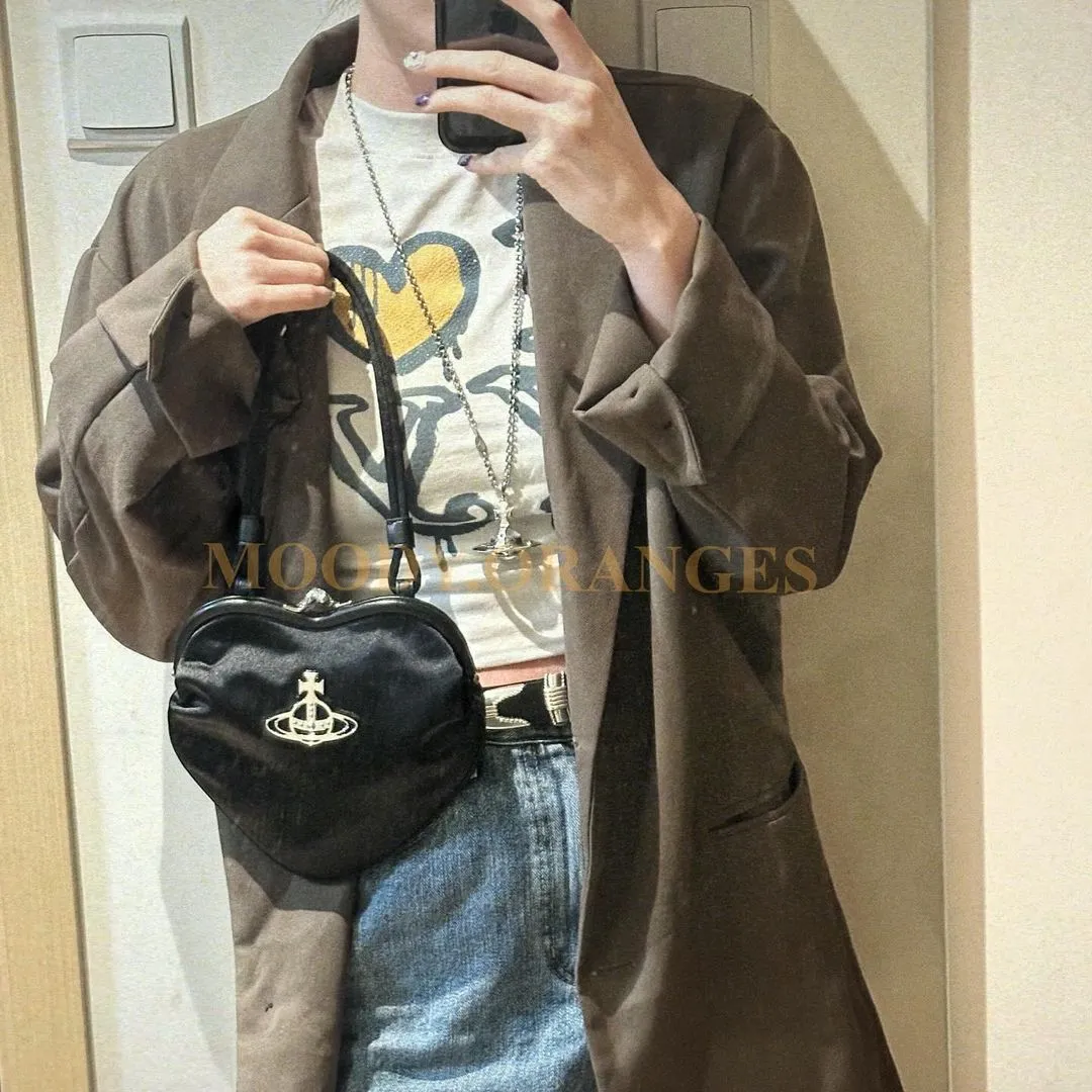 Vivienne Westwood Belle Heart Bag (Silk)