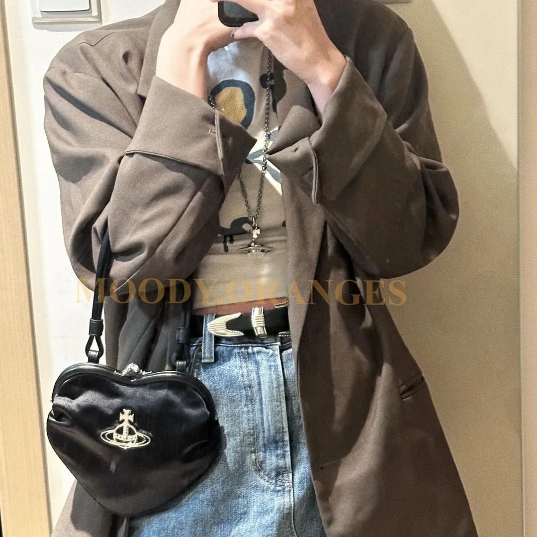Vivienne Westwood Belle Heart Bag (Silk)