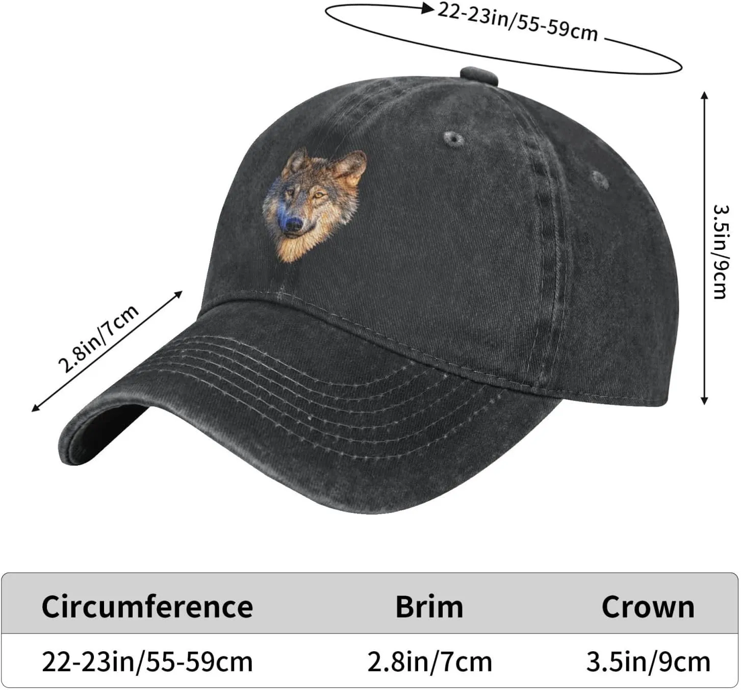 Washed Plain Baseball Cap, Retro Adjustable Dad Hats Gifts for Men Women,Cotton
