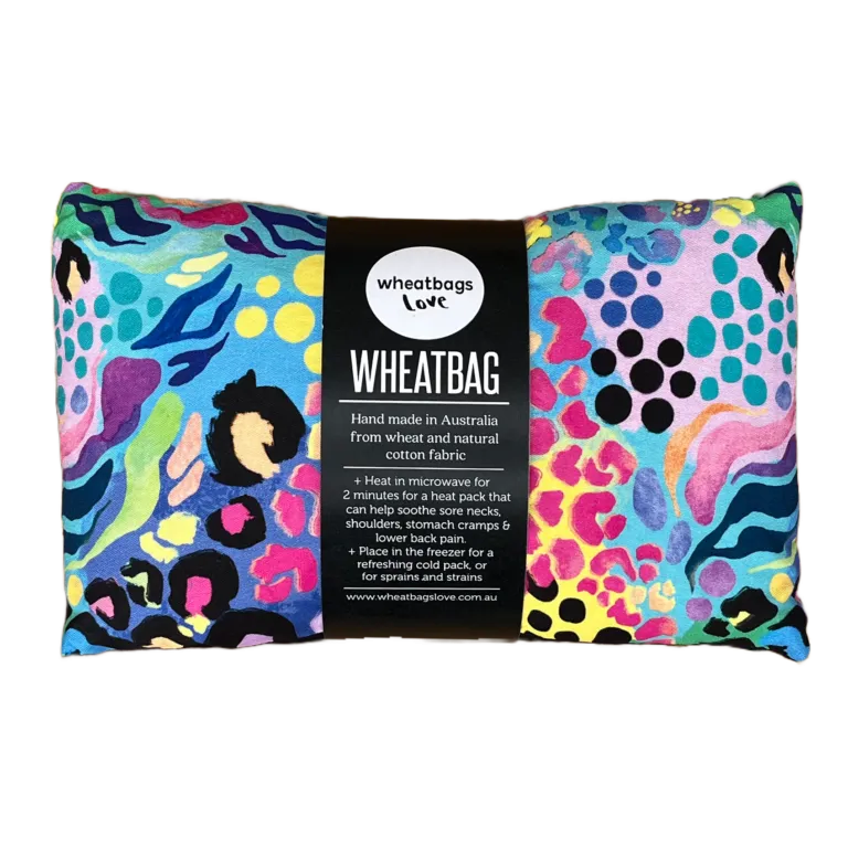 WHEAT BAG ELECTRIC LEOPARD