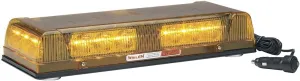 Whelen Engineering Responder LP Mini Lightbar - Magnetic Mount, Amber, Model# R1LPMA