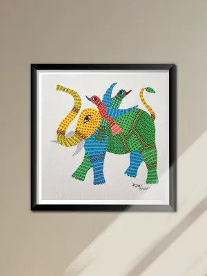 Whispers of Kinship: Gond Art Chronicles by Kailash Pradhan