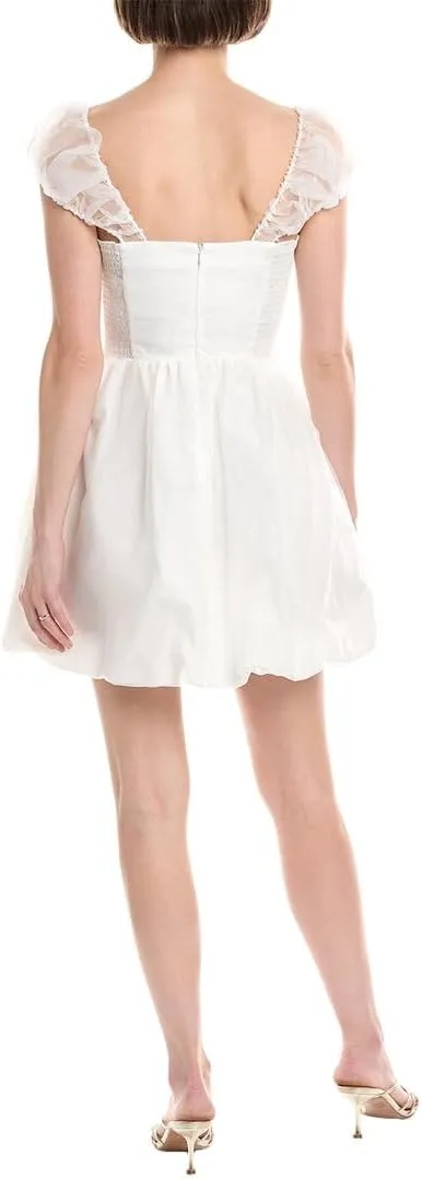 White Bubble Dress by Amanda Uprichard