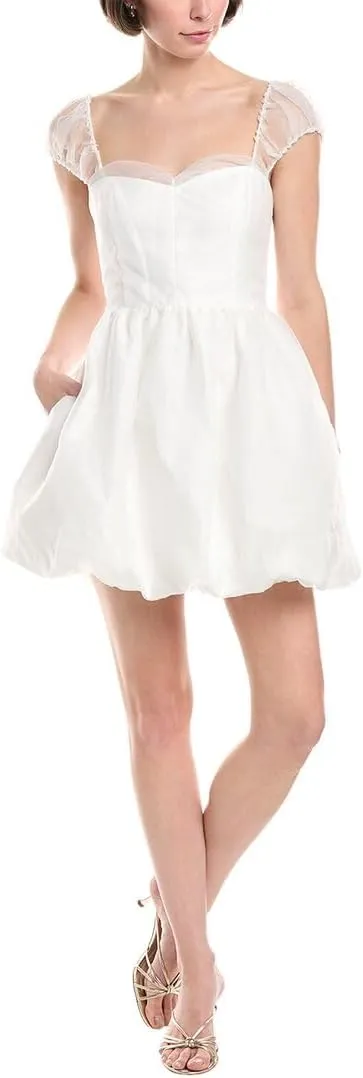 White Bubble Dress by Amanda Uprichard