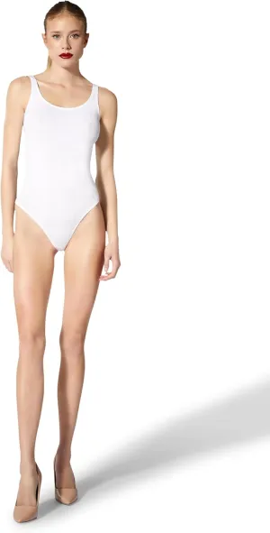 Wolford Jamaika String Body For Women Iconic Bodysuit Seamless Slim Fit Sleeveless Reinforced Scoop Neck and Armholes