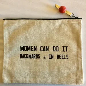 women can do it...heels