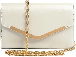 Women's Evening Bag Envelope Clutch Purse Detachable Chain Crossbody Bag for Wedding Party Shoulder Bag Handbag
