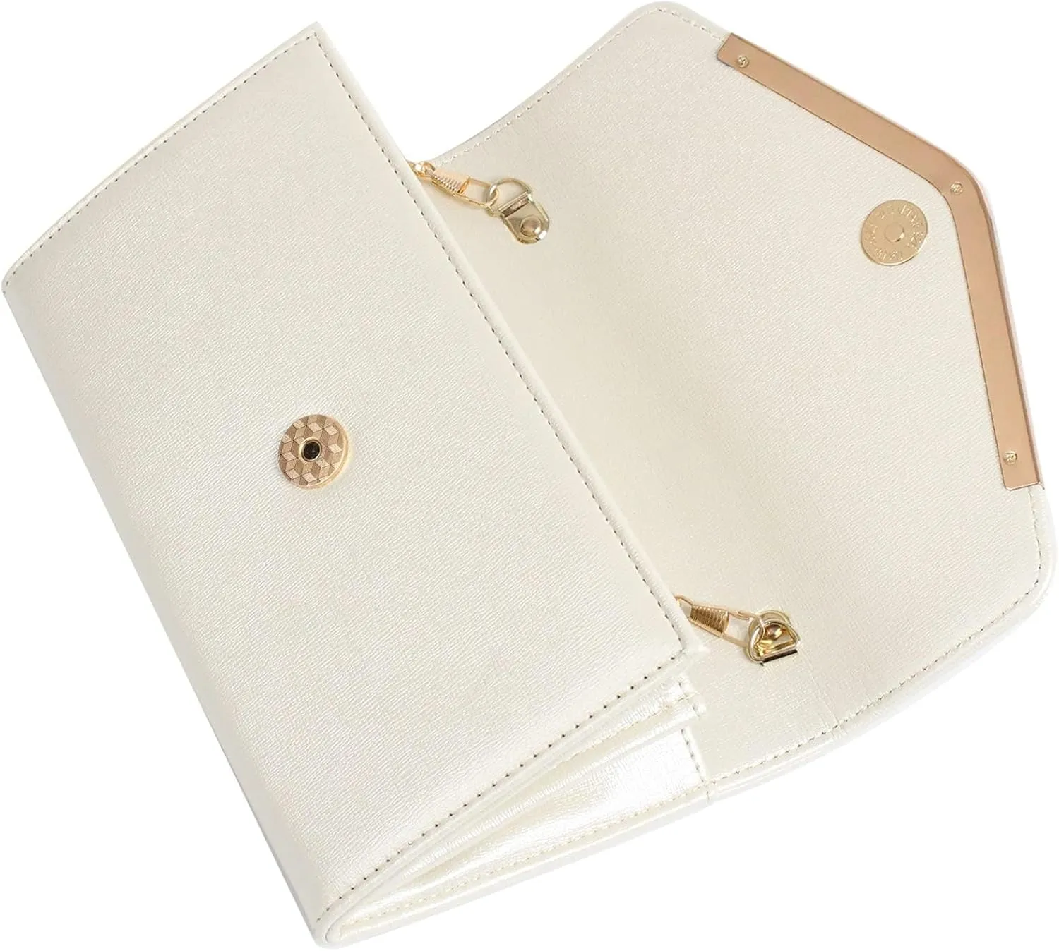 Women's Evening Bag Envelope Clutch Purse Detachable Chain Crossbody Bag for Wedding Party Shoulder Bag Handbag