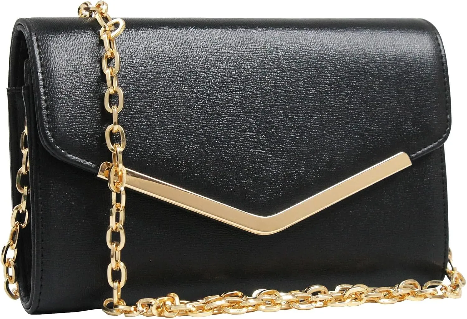 Women's Evening Bag Envelope Clutch Purse Detachable Chain Crossbody Bag for Wedding Party Shoulder Bag Handbag