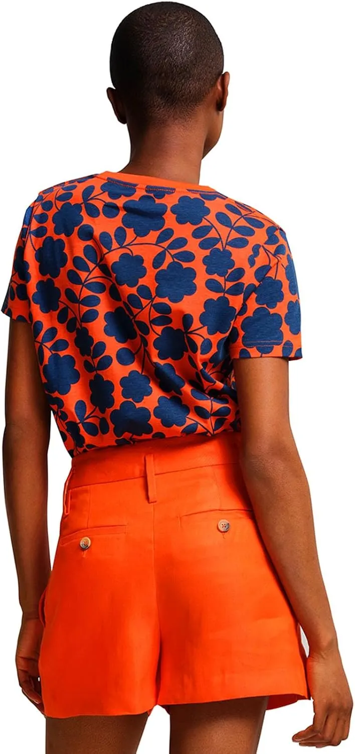 Womens Orla Kiely Easy-to-Wear Cotton T-Shirt