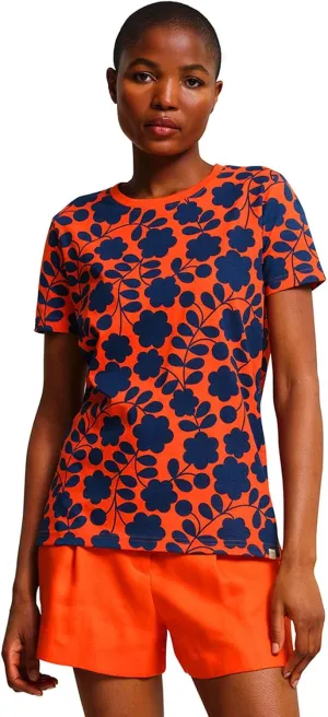 Womens Orla Kiely Easy-to-Wear Cotton T-Shirt