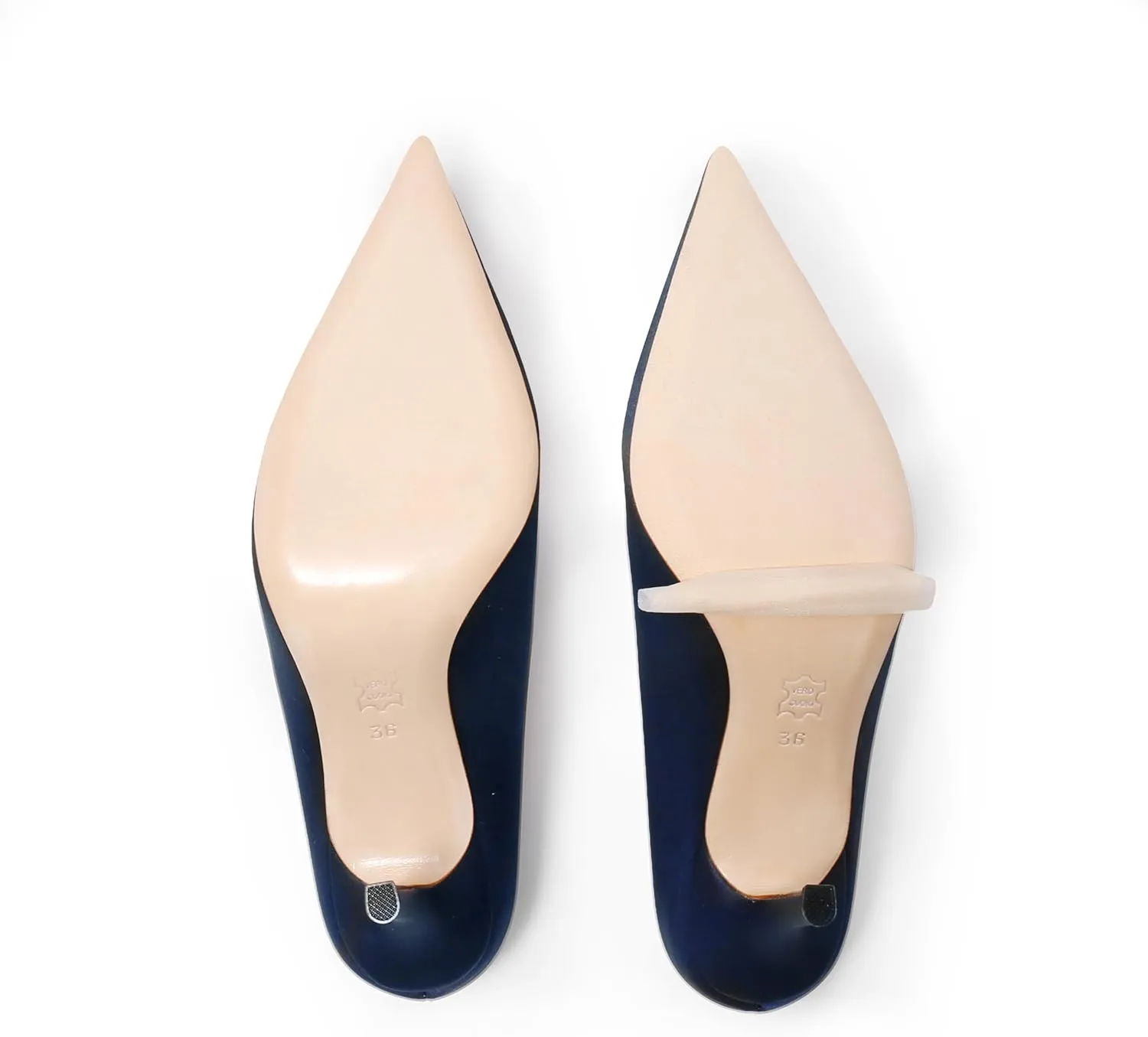 Women's Pumps Slip on Shoes Sexy Closed Toe Wedding Shoes for Bride Stiletto Rhinestone Heels Genuine Leather for Sock Liner and Sole