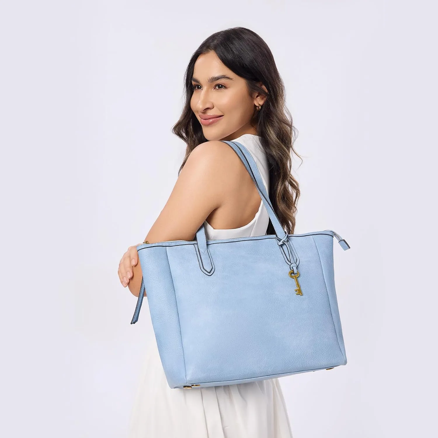 Women's Tote Bag Leather Handbag for Women 16L Large Capacity Travel Purses Ladies Shoulder Bags