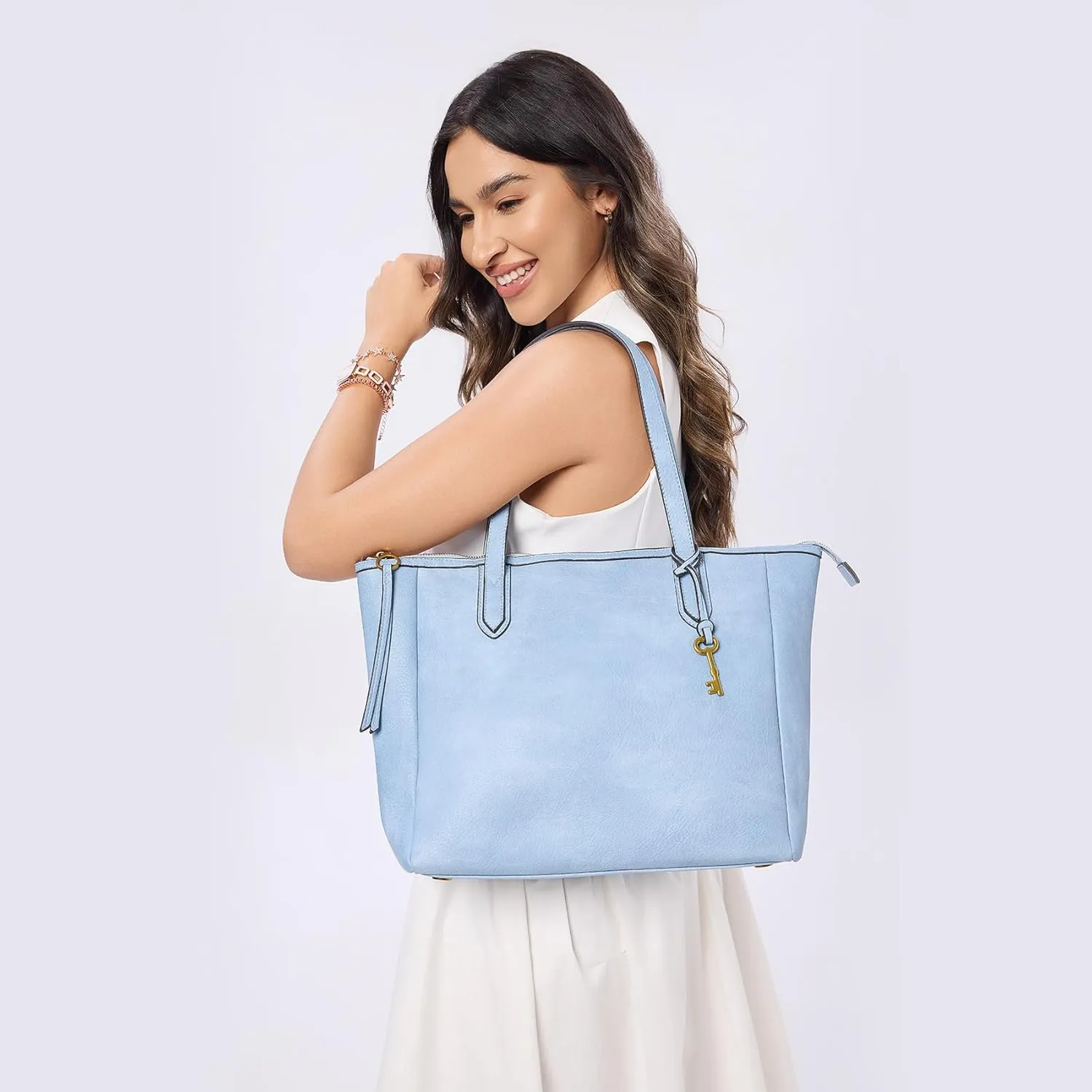 Women's Tote Bag Leather Handbag for Women 16L Large Capacity Travel Purses Ladies Shoulder Bags