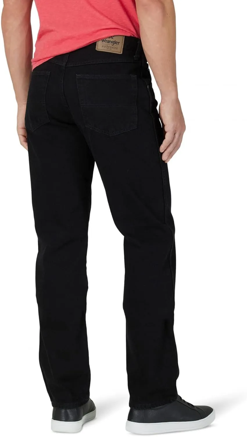 Wrangler Authentics Men's Classic 5-Pocket Regular Fit Cotton Jean