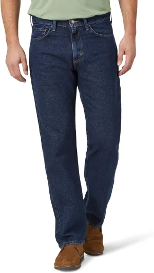 Wrangler Authentics Men's Classic 5-Pocket Relaxed Fit Cotton Jean