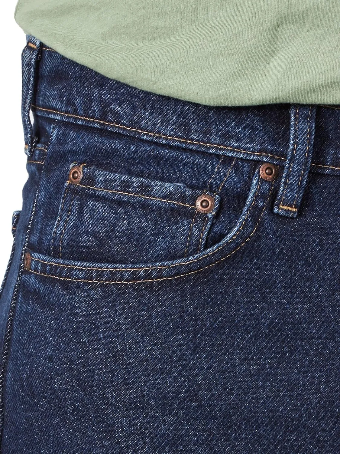 Wrangler Authentics Men's Classic 5-Pocket Relaxed Fit Cotton Jean