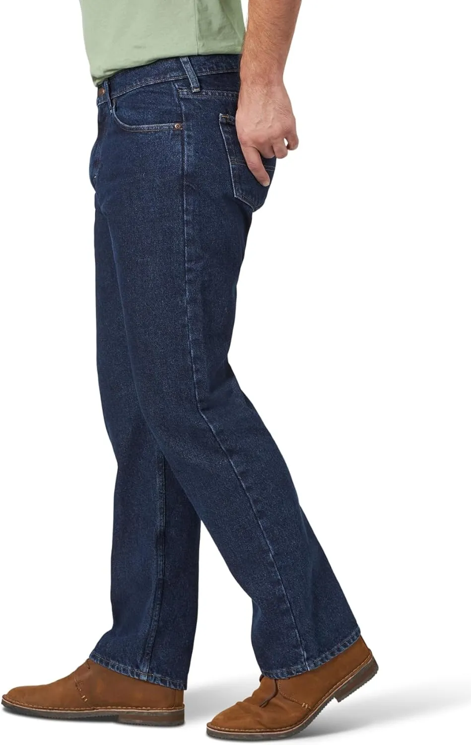 Wrangler Authentics Men's Classic 5-Pocket Relaxed Fit Cotton Jean