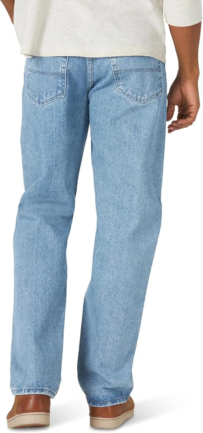 Wrangler Authentics Men's Classic 5-Pocket Relaxed Fit Cotton Jean