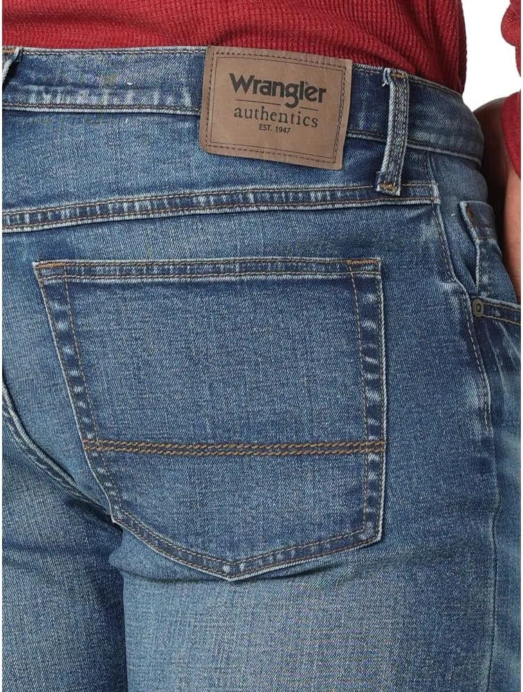 Wrangler Authentics Men's Slim Fit Straight Leg Jean