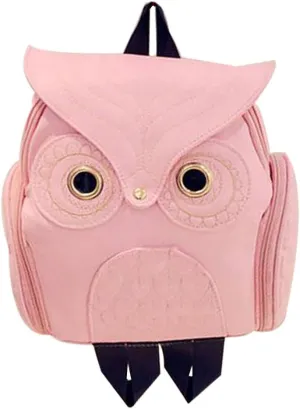 WYSBAOSHU Fashion Owl Backpack Women Pu Leather Mini Bag