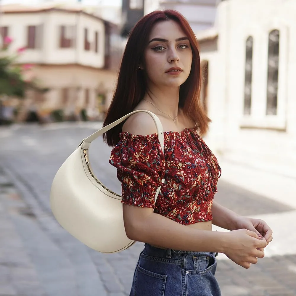 YDSIII Shoulder Bag For Women, Trendy Vegan Leather Shoulder Bag For Womens With Top Handle Bag, Going Out Bag